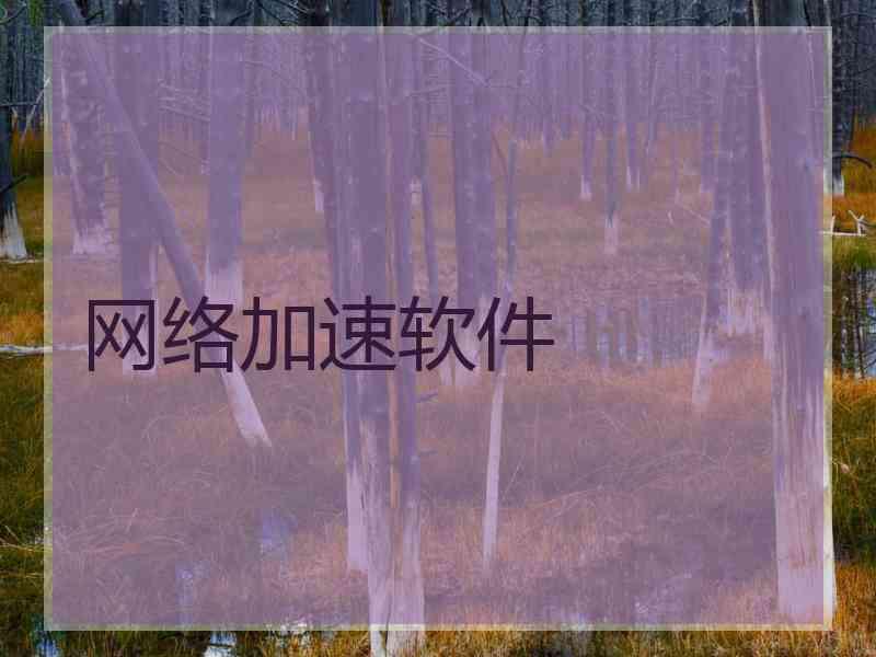 网络加速软件