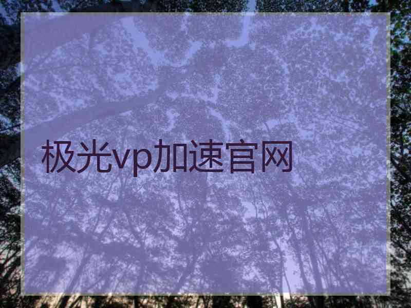 极光vp加速官网