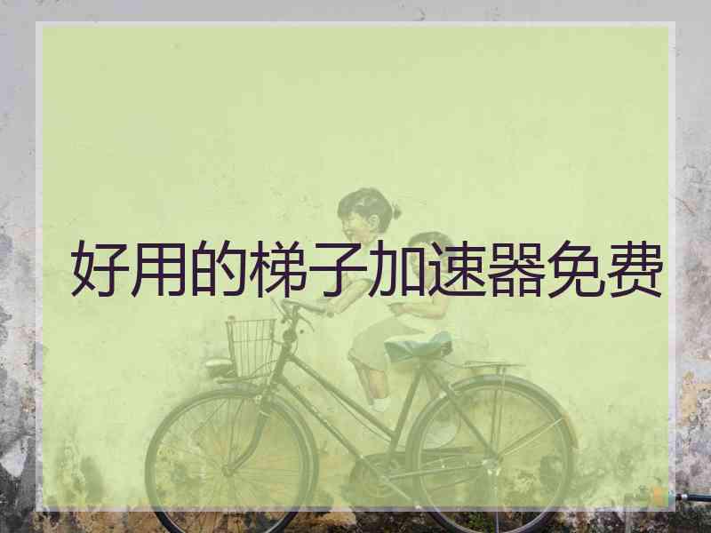 好用的梯子加速器免费