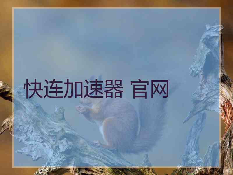 快连加速器 官网