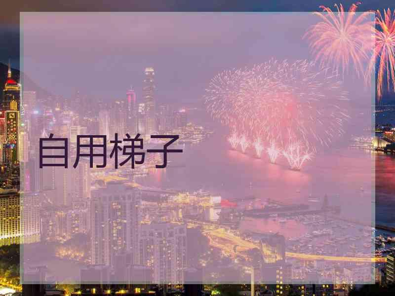 自用梯子