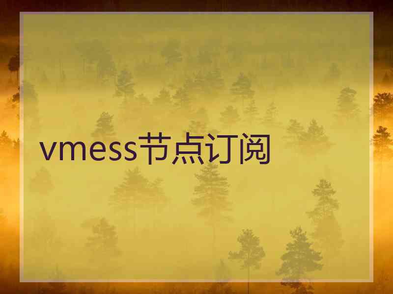 vmess节点订阅