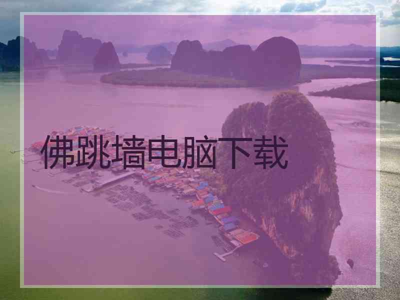 佛跳墙电脑下载
