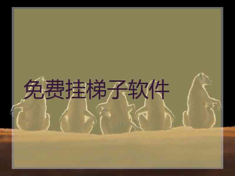 免费挂梯子软件
