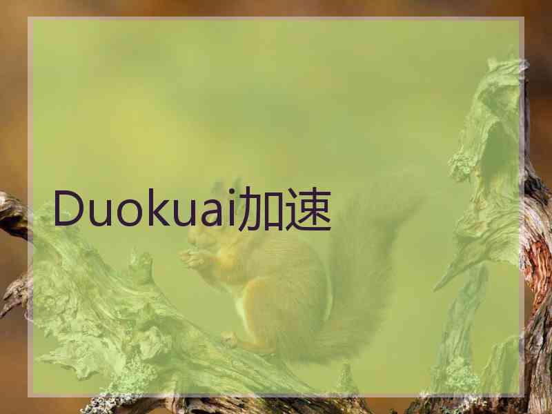 Duokuai加速