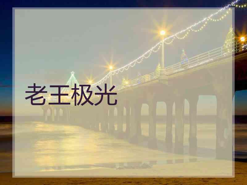 老王极光