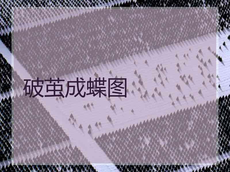 破茧成蝶图