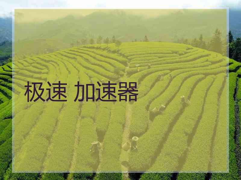 极速 加速器