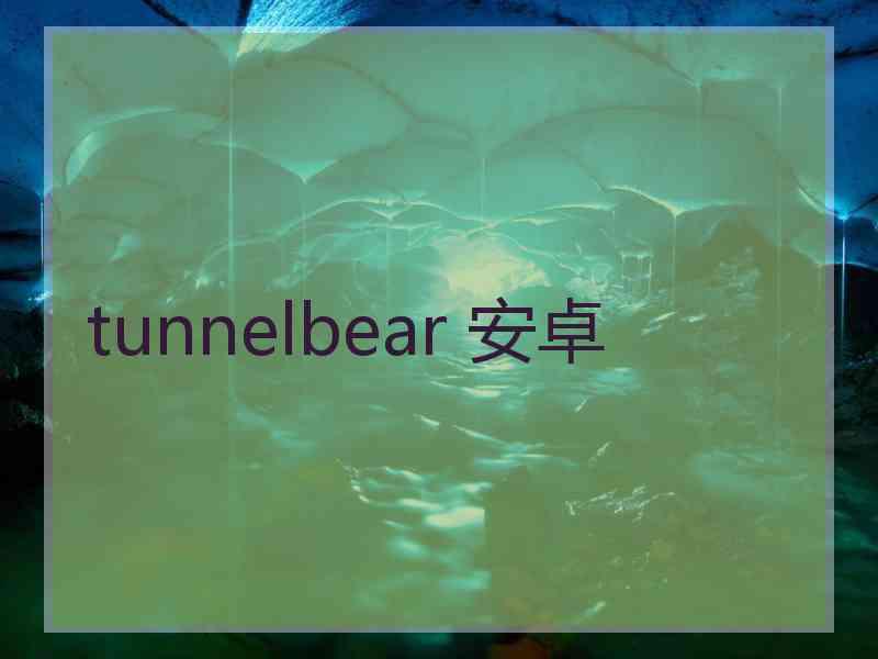 tunnelbear 安卓