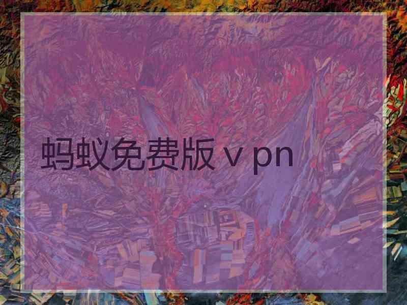 蚂蚁免费版ⅴpn