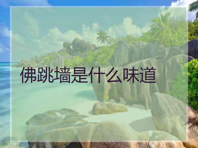 佛跳墙是什么味道