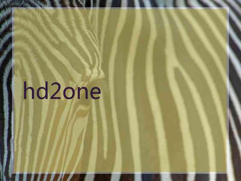 hd2one
