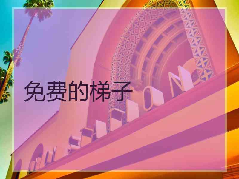 免费的梯子