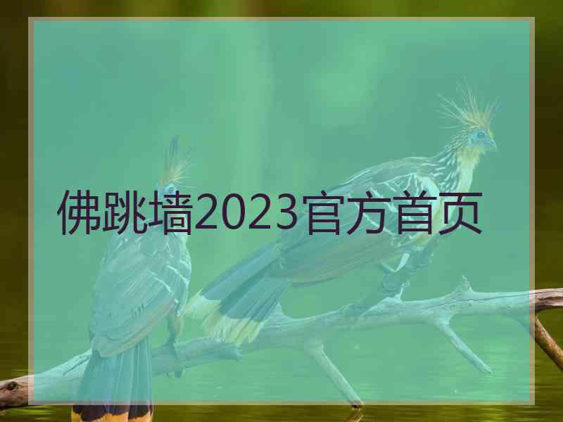 佛跳墙2023官方首页