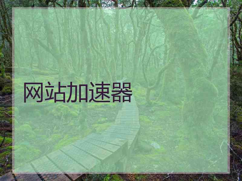 网站加速器