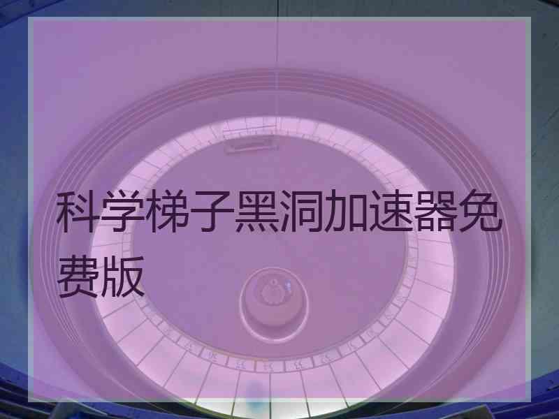 科学梯子黑洞加速器免费版