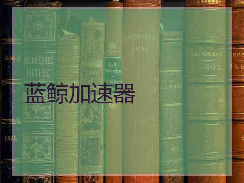 蓝鲸加速器
