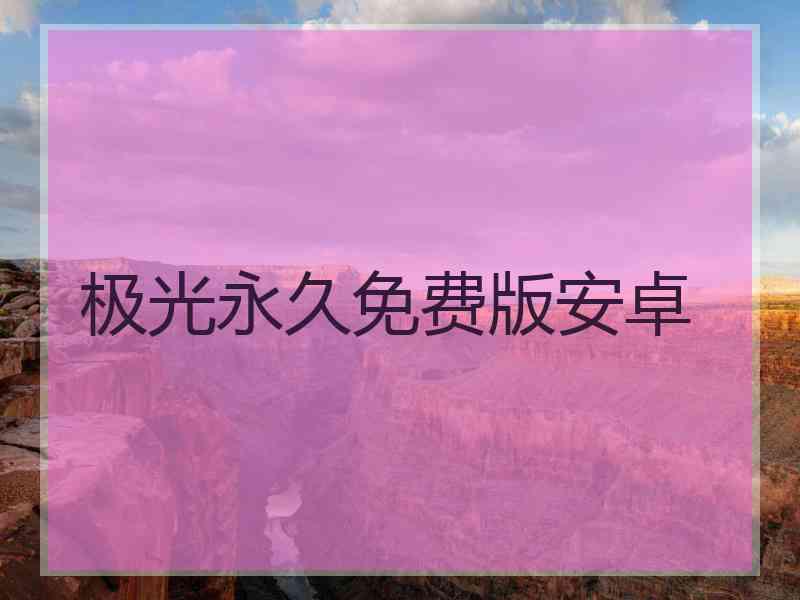 极光永久免费版安卓