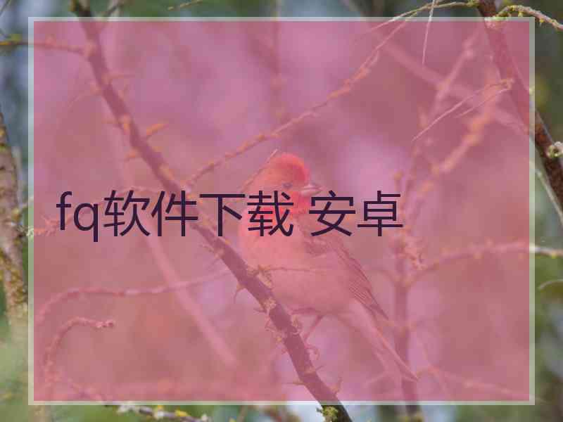 fq软件下载 安卓