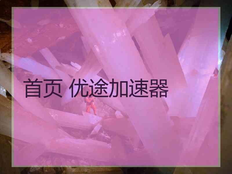 首页 优途加速器