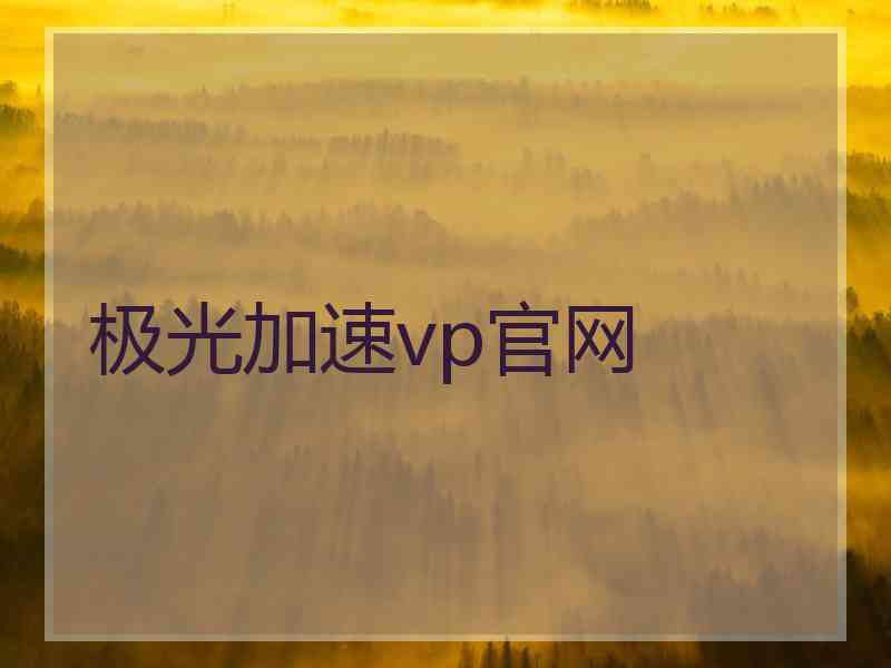 极光加速vp官网