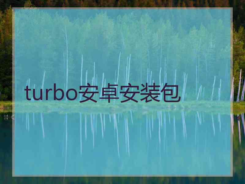 turbo安卓安装包