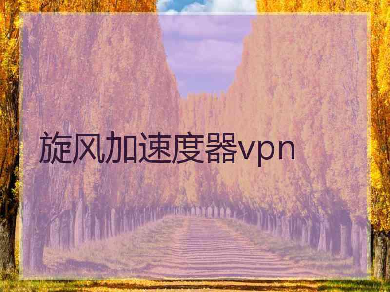 旋风加速度器vpn