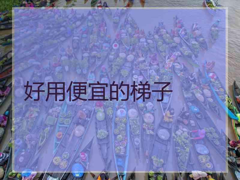 好用便宜的梯子